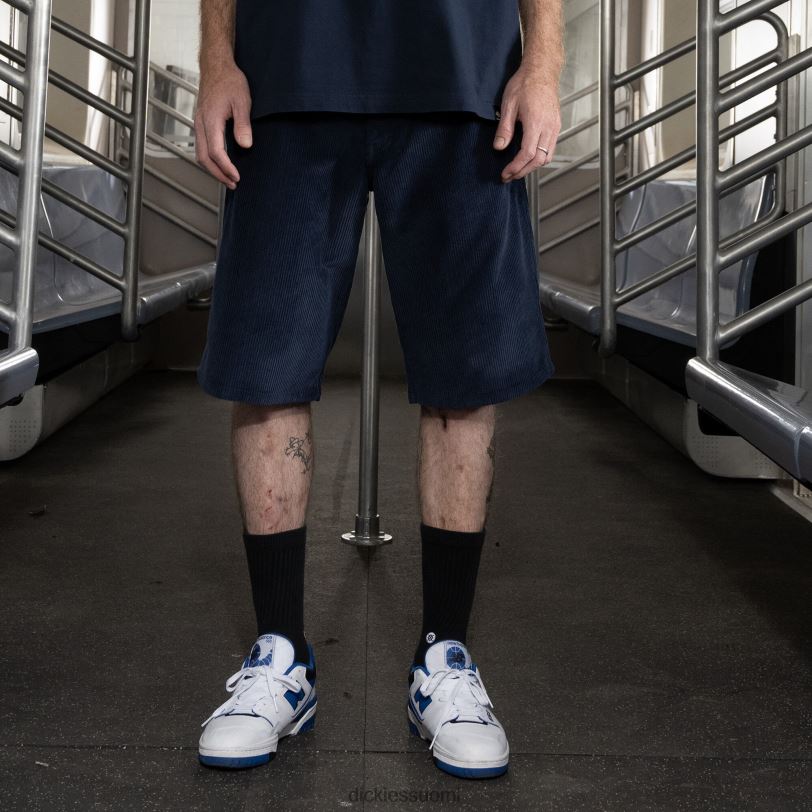 Dickies miehet jake hayes vakosametti shortsit 13" muste laivasto (ik) vaatteet Z844X412