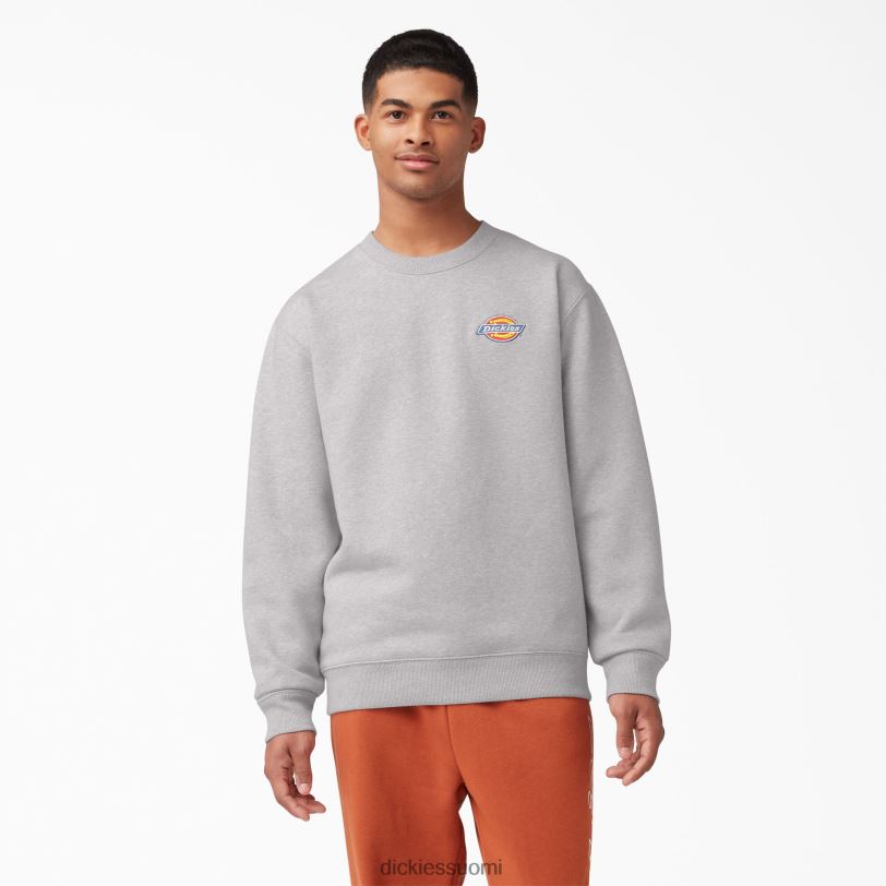 Dickies miehet Fleece brodeerattu rinnassa logollinen collegepaita säännöllinen vaatteet Z844X1131