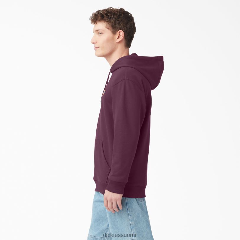 Dickies miehet Fleece brodeerattu rinnassa logollinen huppari säännöllinen vaatteet Z844X1207