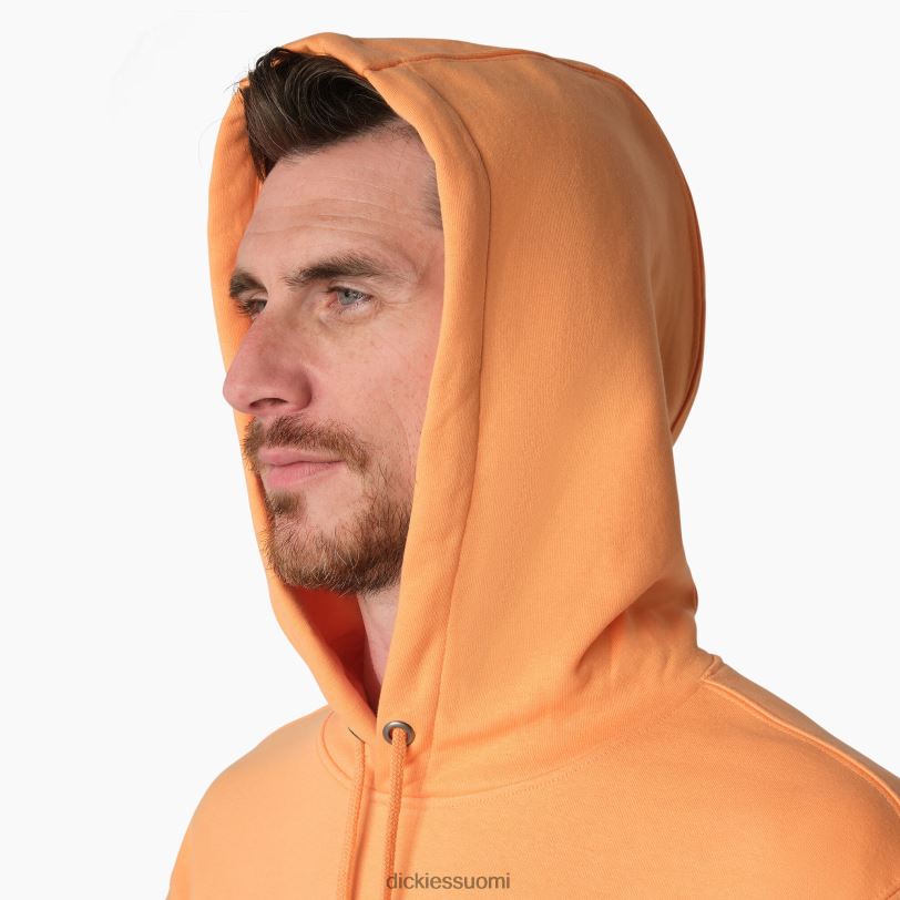 Dickies miehet Fleece brodeerattu rinnassa logollinen huppari säännöllinen vaatteet Z844X1210