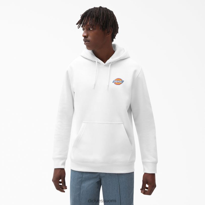 Dickies miehet Fleece brodeerattu rinnassa logollinen huppari säännöllinen vaatteet Z844X1212