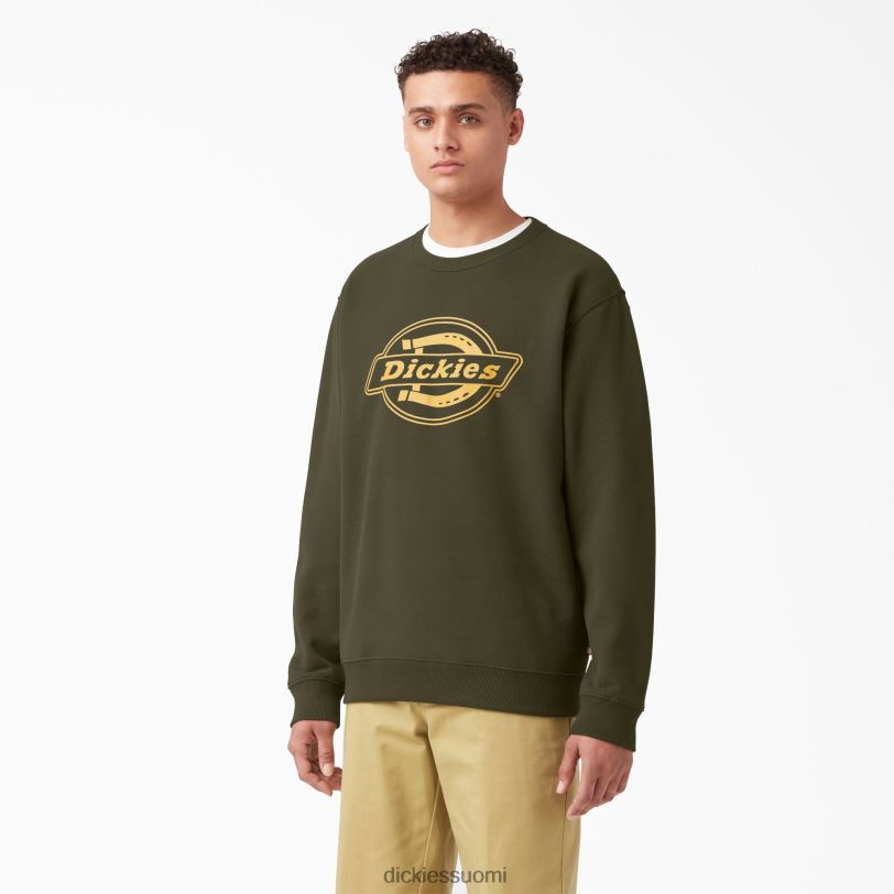 Dickies miehet Graafinen fleece-logoinen collegepaita säännöllinen vaatteet Z844X1213