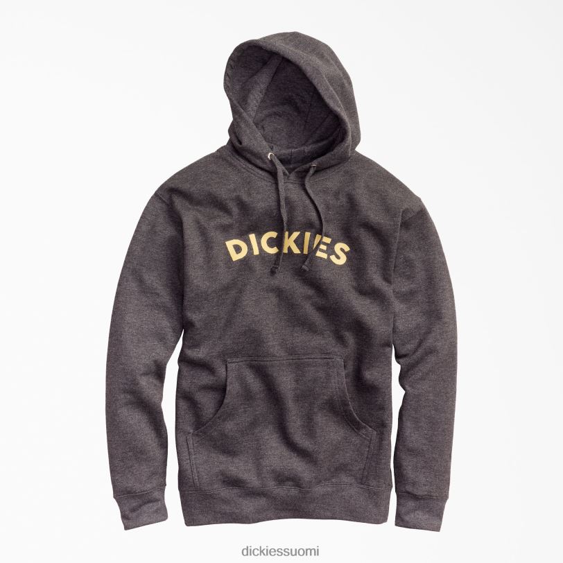 Dickies miehet fleecelohko-logohuppari hiilenharmaa kanerva (chh) vaatteet Z844X1138