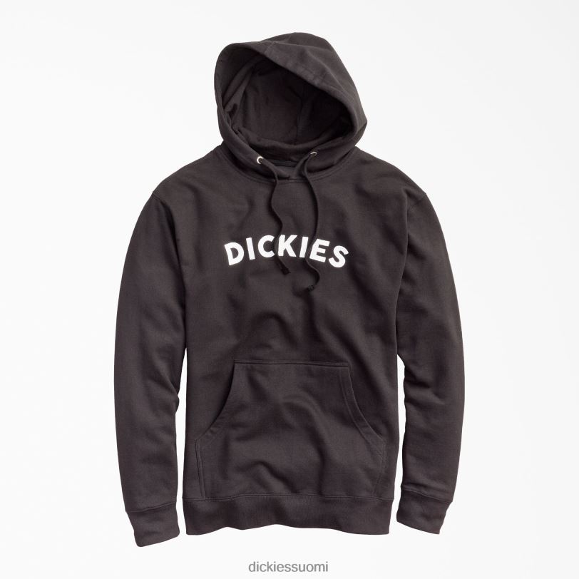 Dickies miehet fleecelohko-logohuppari musta (kbk) vaatteet Z844X1140
