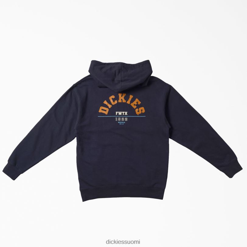 Dickies miehet fort arvoinen graafinen huppari tummansininen (nv) vaatteet Z844X1146