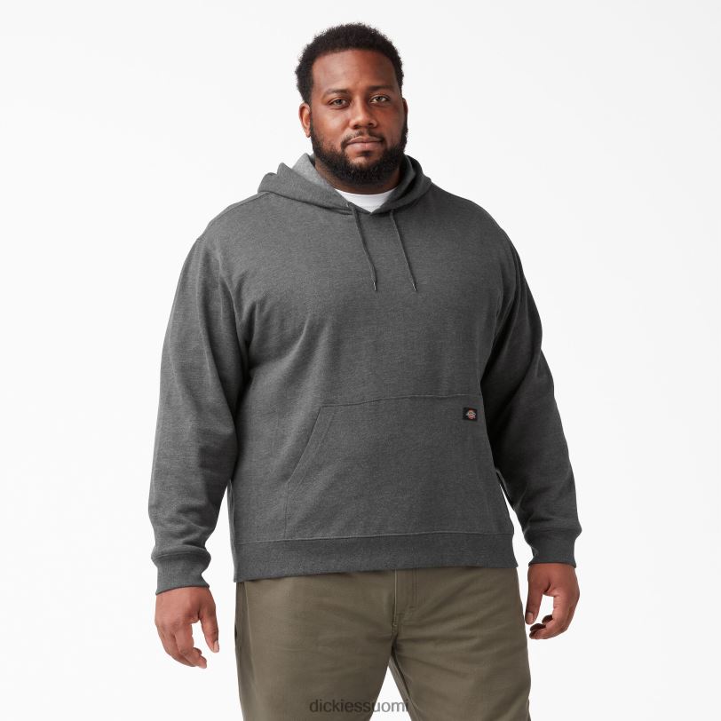 Dickies miehet keskipainoinen fleecehuppari tumma kanervanharmaa (iyd) vaatteet Z844X985