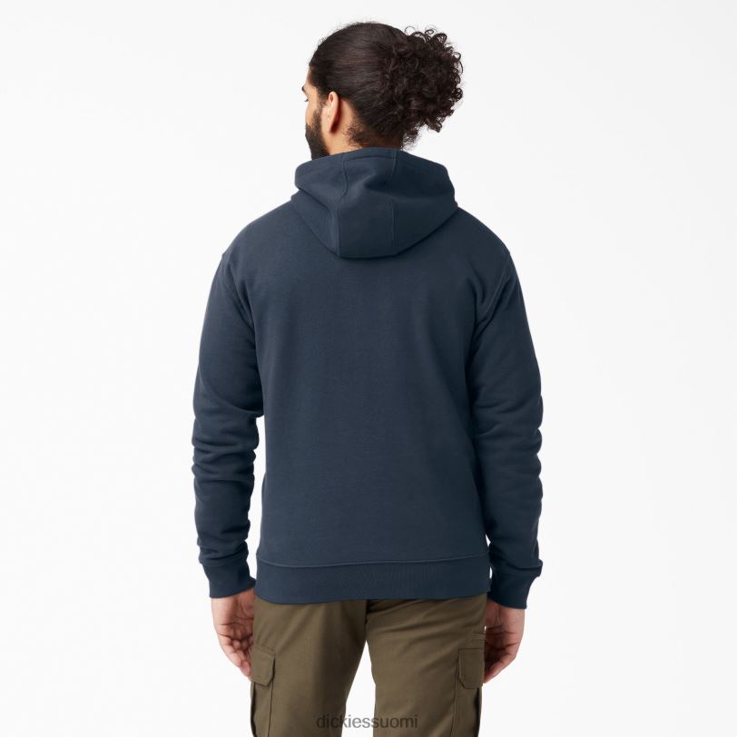 Dickies miehet keskipainoinen fleecehuppari tumma laivasto (dn) vaatteet Z844X983