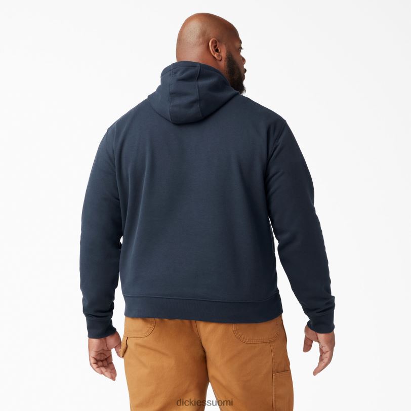 Dickies miehet keskipainoinen fleecehuppari tumma laivasto (dn) vaatteet Z844X983