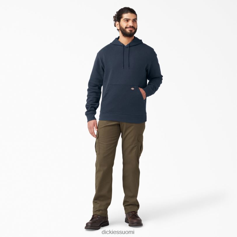 Dickies miehet keskipainoinen fleecehuppari tumma laivasto (dn) vaatteet Z844X983