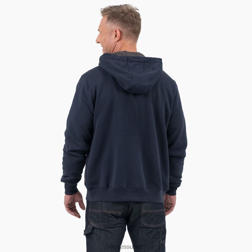 Dickies miehet lämpövuorattu koko vetoketjullinen fleecehuppari tumma laivasto (dn) vaatteet Z844X994