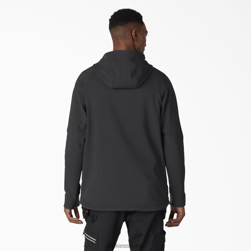 Dickies miehet äärimmäisen suojattu vetoketjullinen huppari musta (bk) vaatteet Z844X1198