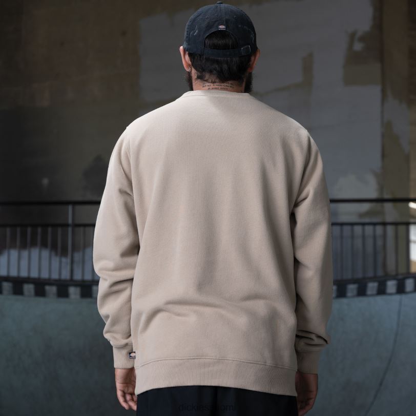 Dickies miehet ronnie sandoval rento collegepaita aavikon hiekka (ds) vaatteet Z844X1128