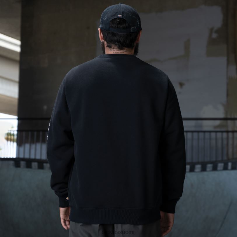 Dickies miehet ronnie sandoval rento collegepaita musta (kbk) vaatteet Z844X1129