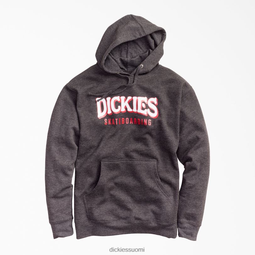 Dickies miehet rullalautailu fleecehuppari hiilenharmaa kanerva (chh) vaatteet Z844X1171