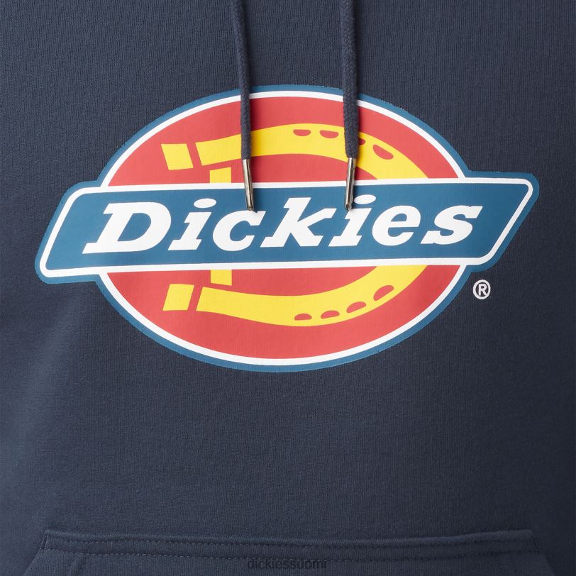 Dickies miehet vettä hylkivä kolmivärinen logohuppari tumma laivasto (dn) vaatteet Z844X1105