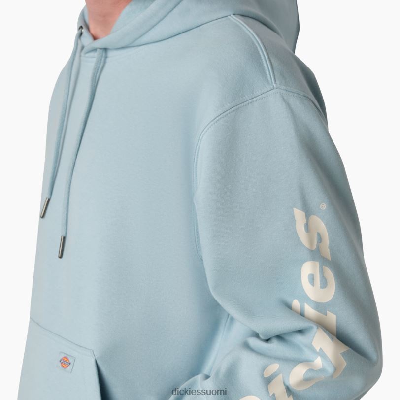Dickies miehet vettä hylkivä logohihainen huppari kirkas sininen (eu) vaatteet Z844X1036