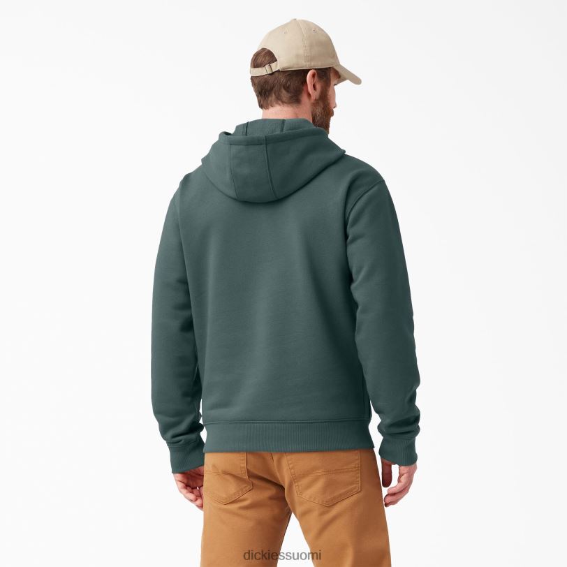 Dickies miehet vettä hylkivä logohihainen huppari lincoln green (ln) vaatteet Z844X1041