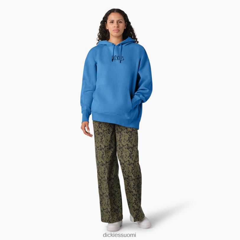 Dickies naiset creswell-huppari taivaansininen (ab2) vaatteet Z844X2354