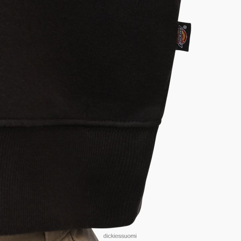 Dickies naiset oakport lyhennetty huppari musta (kbk) vaatteet Z844X2320