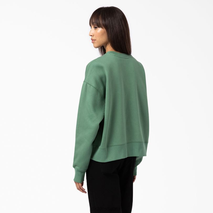 Dickies naiset summerdale collegepaita tumma muratti (d2i) vaatteet Z844X2291