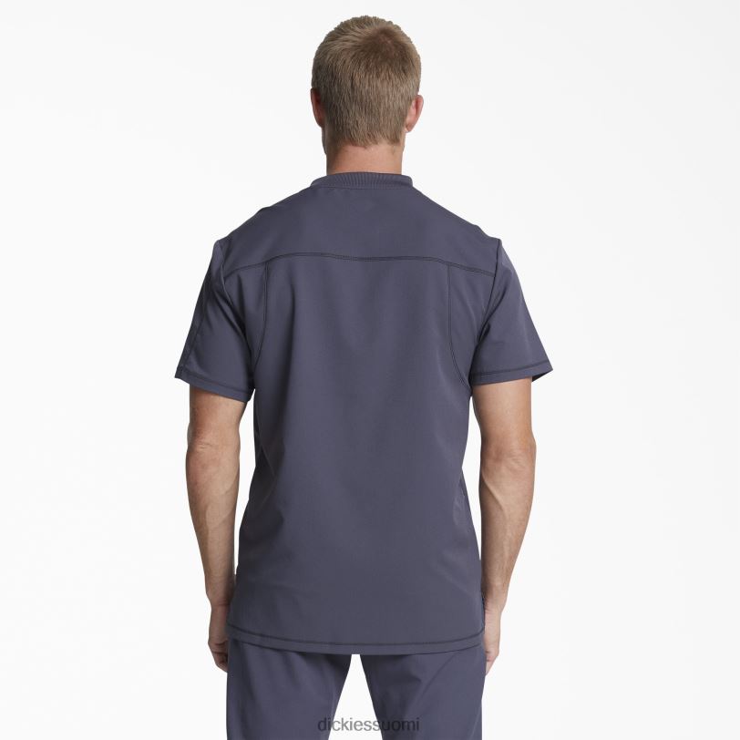 Dickies miehet dynamix v-aukkoinen kuorintatoppi vetoketjulla tina harmaa (penkki) vaatteet Z844X1253