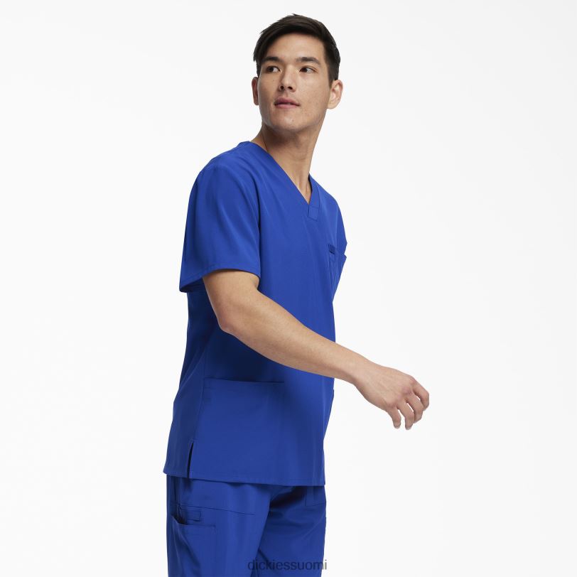 Dickies miehet eds essentials v-kaula-aukkoinen kuorintatoppi, jossa on taskut galaksinsininen (gbl) vaatteet Z844X1432
