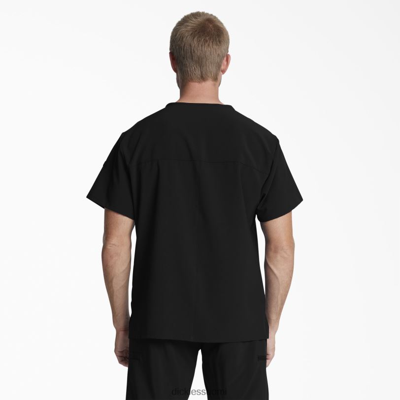 Dickies miehet eds essentials v-kaula-aukkoinen kuorintatoppi musta (musta) vaatteet Z844X1322