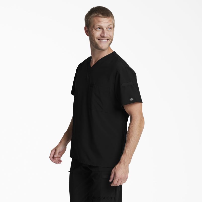 Dickies miehet eds essentials v-kaula-aukkoinen kuorintatoppi musta (musta) vaatteet Z844X1322
