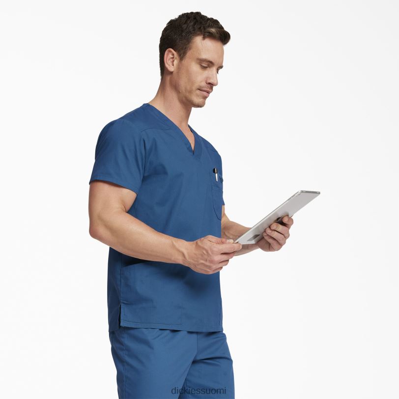 Dickies miehet eds signature v-aukkoinen kuorintatoppi säännöllinen vaatteet Z844X1259