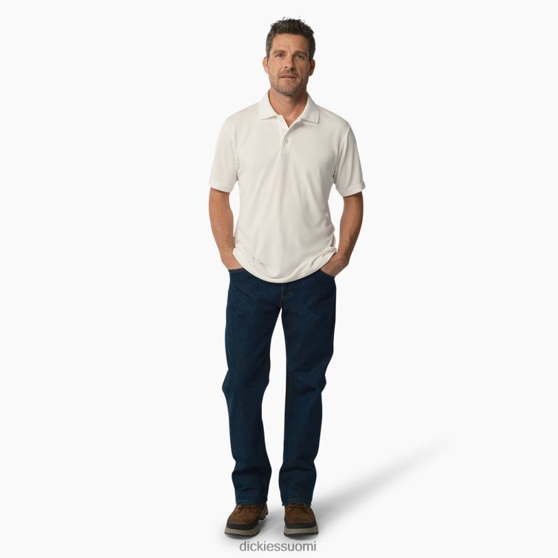 Dickies miehet lyhythihainen suorituskykyinen poolopaita valkoinen (wh) vaatteet Z844X673