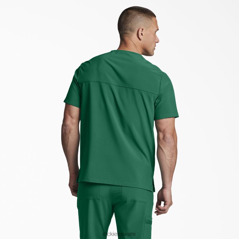 Dickies miehet unisex eds essentials v-aukkoinen kuorintatoppi metsästäjä vihreä (htr) vaatteet Z844X1403