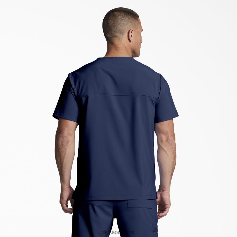 Dickies miehet unisex eds essentials v-aukkoinen kuorintatoppi tummansininen (nvy) vaatteet Z844X1404