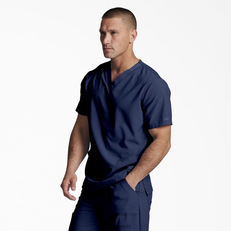 Dickies miehet unisex eds essentials v-aukkoinen kuorintatoppi tummansininen (nvy) vaatteet Z844X1404