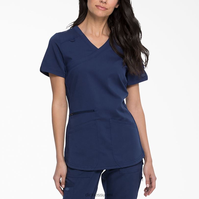Dickies naiset Balance Mock wrap -kuorintapää tummansininen (nvy) vaatteet Z844X2540