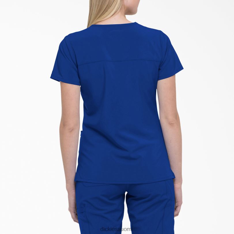 Dickies naiset eds essentials mock wrap -kuorintatoppi galaksinsininen (gbl) vaatteet Z844X2638