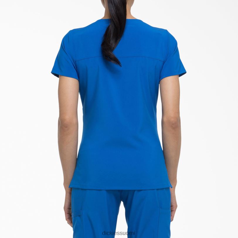 Dickies naiset eds essentials mock wrap -kuorintatoppi kuninkaallinen sininen (rb) vaatteet Z844X2642