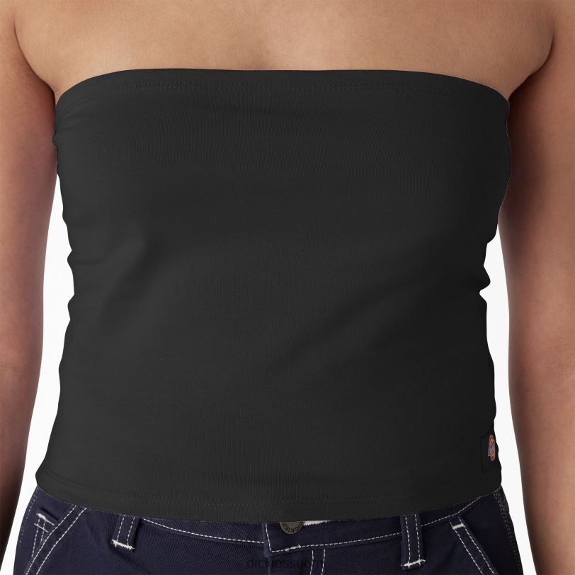 Dickies naiset neulottu putkitoppi musta (kbk) vaatteet Z844X2167