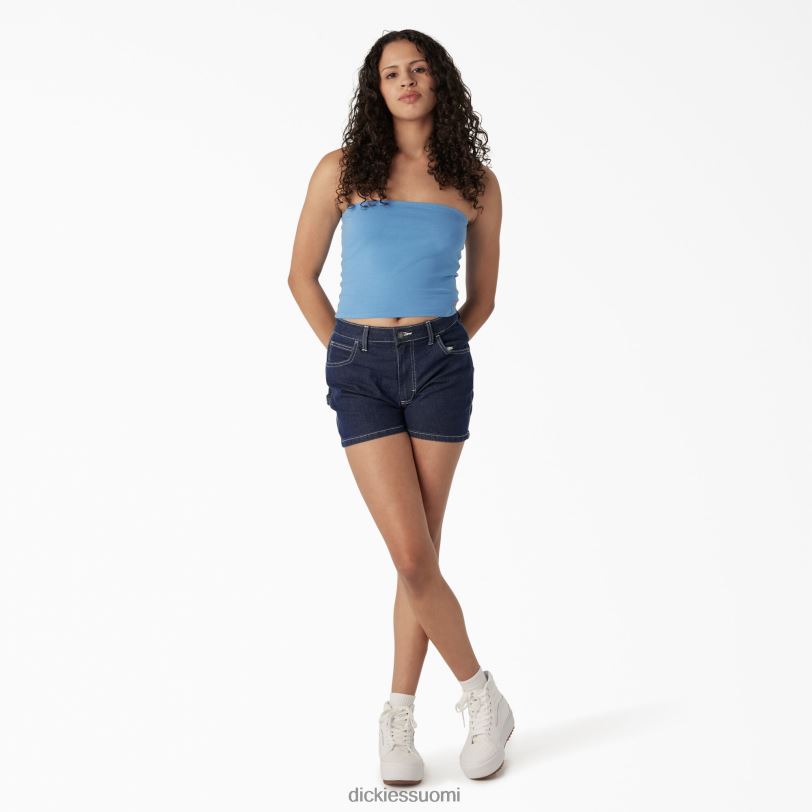 Dickies naiset neulottu putkitoppi taivaansininen (ab2) vaatteet Z844X2165