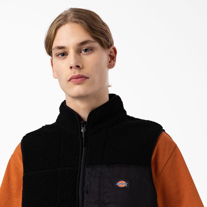 Dickies miehet punainen kouruliivi musta (bk) vaatteet Z844X1120