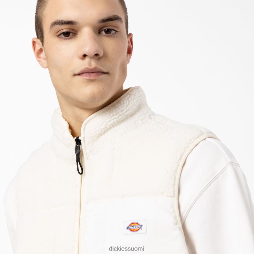 Dickies miehet punainen kouruliivi valkoinen (wh) vaatteet Z844X1121