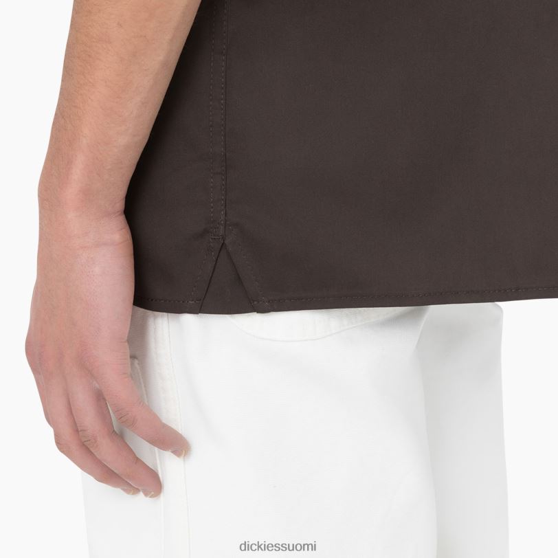 Dickies miehet Westover lyhythihainen paita tummanruskea (db) vaatteet Z844X784