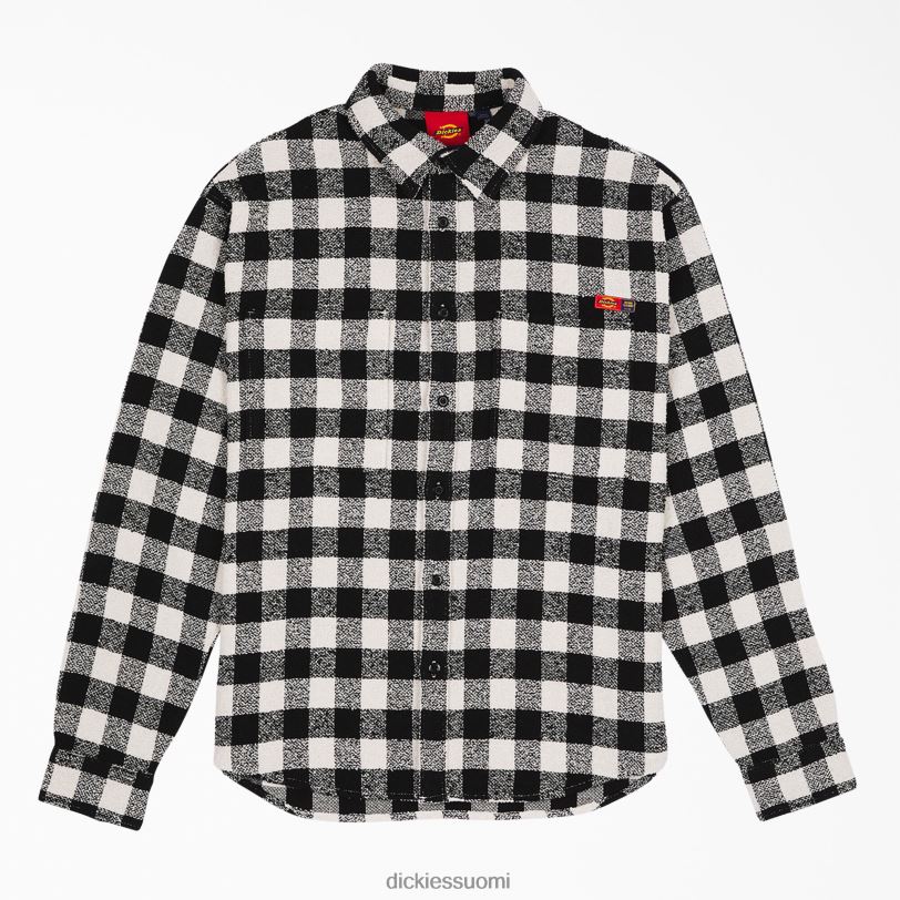 Dickies miehet avajaisten tweed-paita musta valkoinen ruudullinen (awp) vaatteet Z844X937