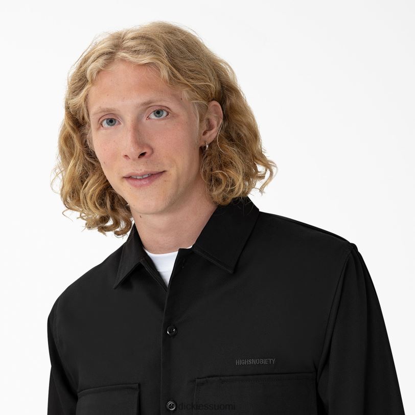 Dickies miehet highsnobiety & palvelupaita musta (bkx) vaatteet Z844X918