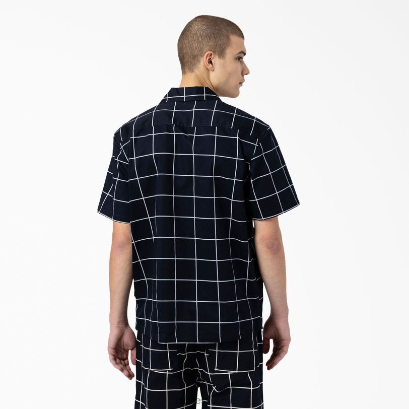 Dickies miehet skateboarding summit lyhythihainen paita muste laivasto (ik) vaatteet Z844X753