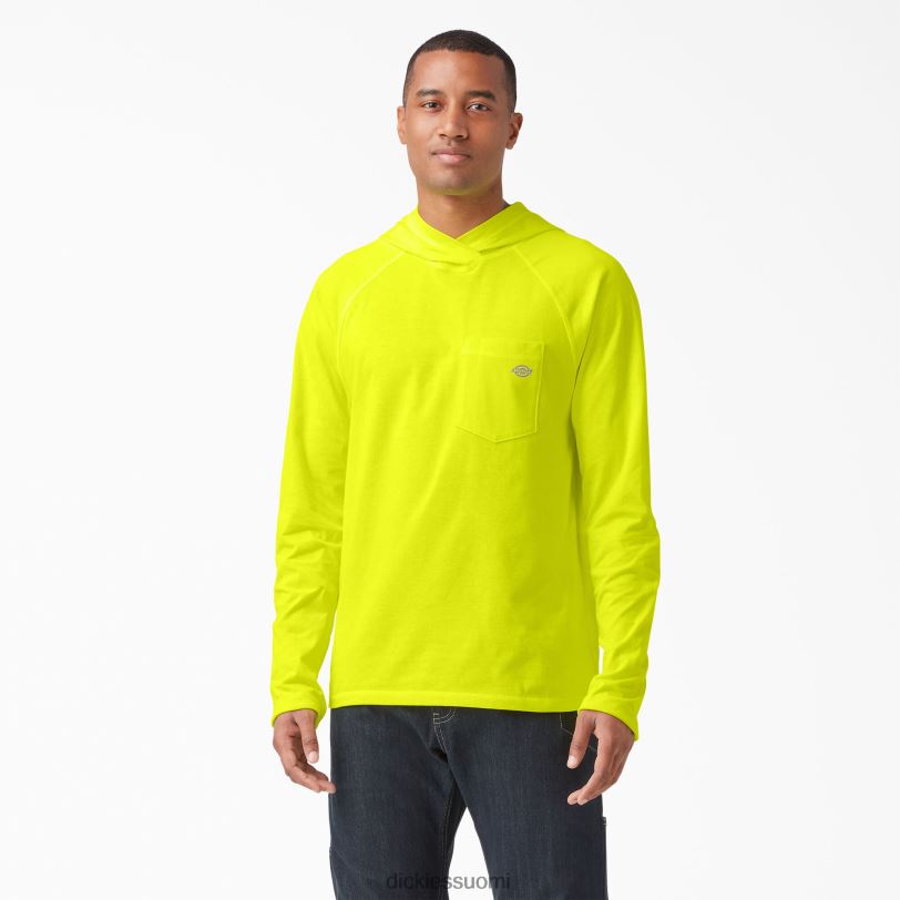 Dickies miehet viilentävä aurinkopaita kirkkaan keltainen (bwd) vaatteet Z844X652