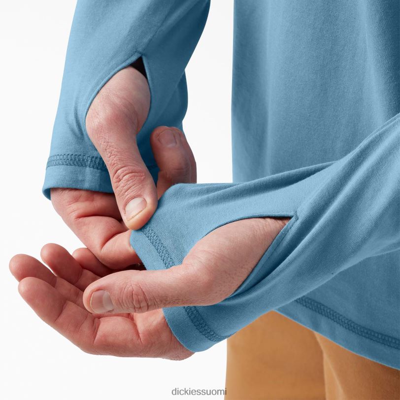 Dickies miehet viilentävä aurinkopaita pölysininen (dl) vaatteet Z844X653