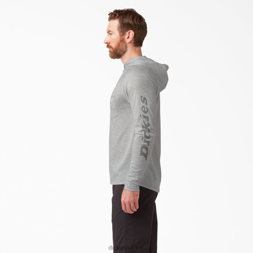 Dickies miehet viilentävä aurinkopaita tuhkanharmaa (ag) vaatteet Z844X650