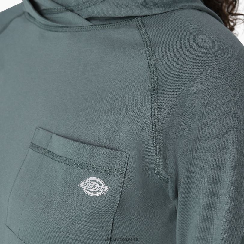 Dickies naiset viilentävä aurinkopaita lincoln green (ln) vaatteet Z844X1665