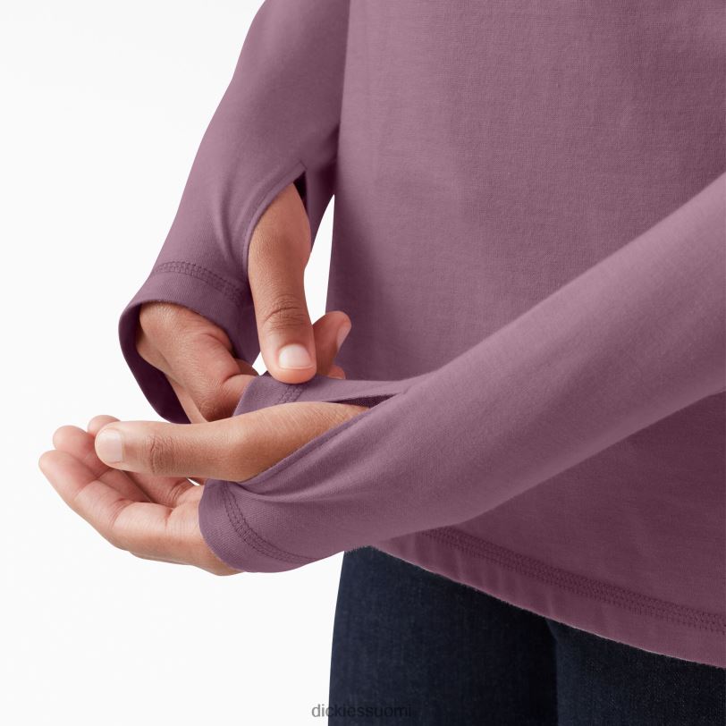 Dickies naiset viilentävä aurinkopaita mauve shadow kanerva (vsh) vaatteet Z844X1668