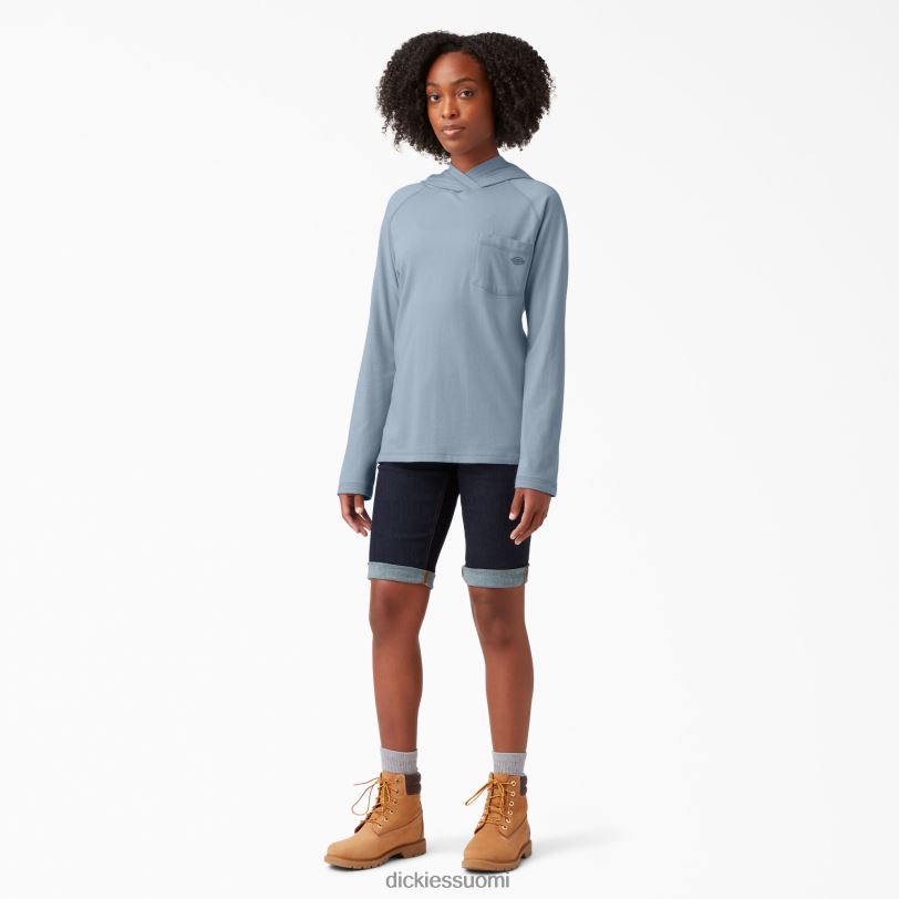 Dickies naiset viilentävä aurinkopaita sumun sininen (fe) vaatteet Z844X1663